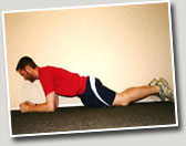 easy plank - ski fitness