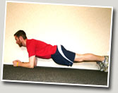 medium plank - ski fitness